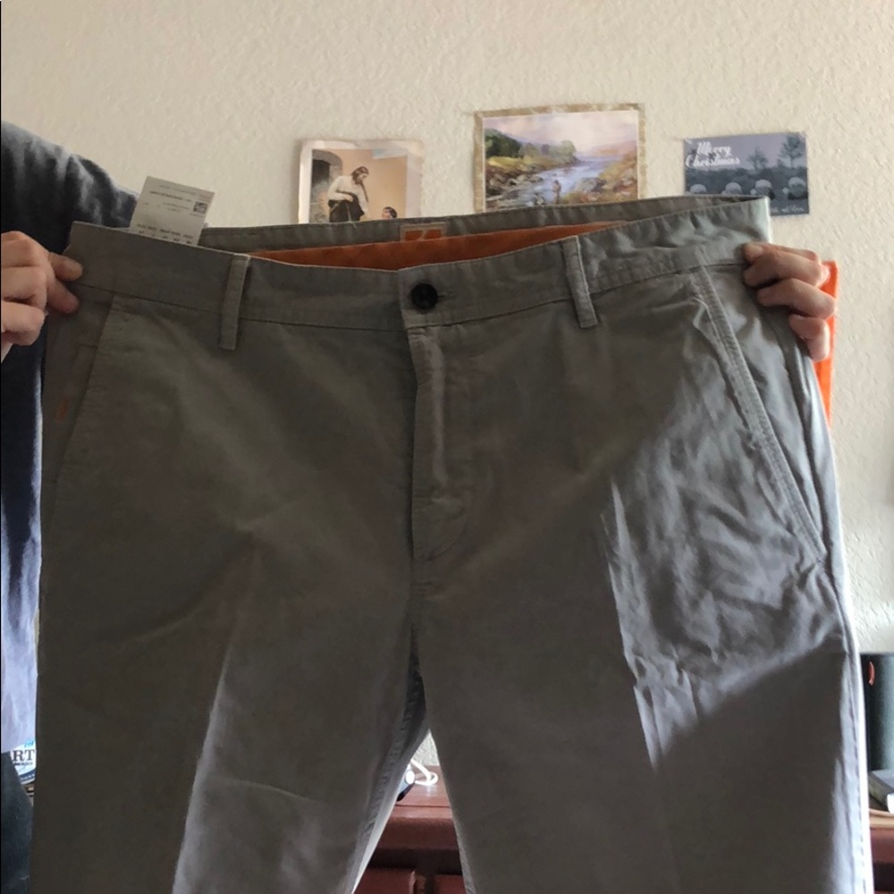 Boss orange grey khakis - Picture 3 of 4